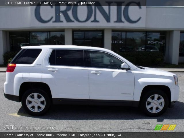 2010 GMC Terrain SLE AWD in Summit White