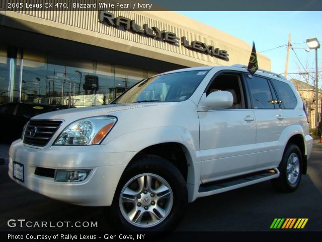2005 Lexus GX 470 in Blizzard White Pearl