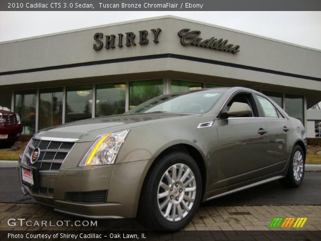 2010 Cadillac CTS 3.0 Sedan in Tuscan Bronze ChromaFlair