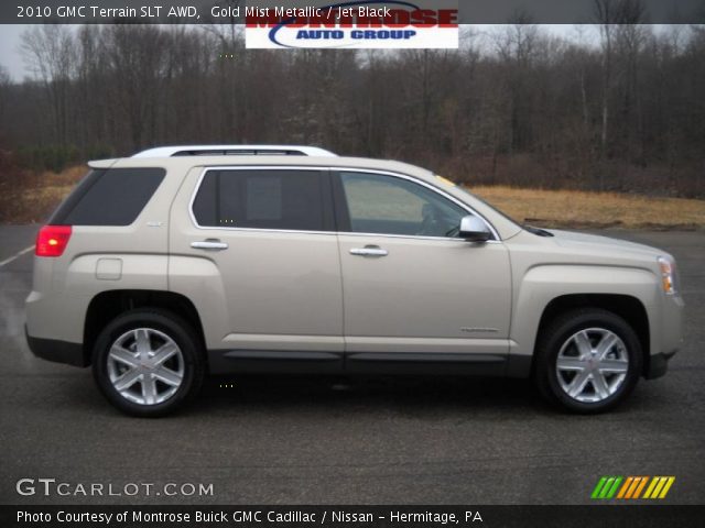 2010 GMC Terrain SLT AWD in Gold Mist Metallic