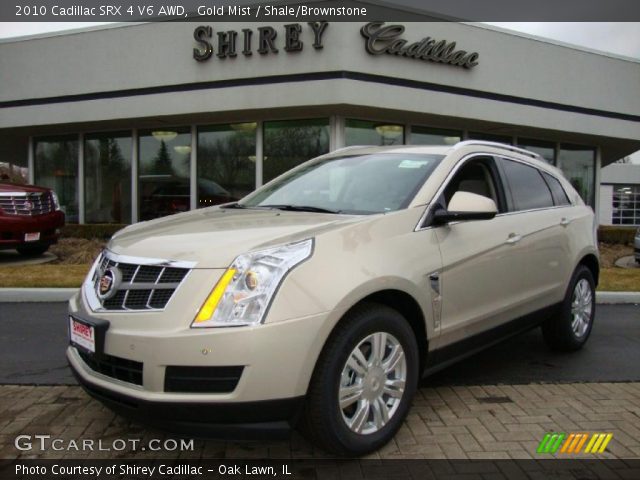 2010 Cadillac SRX 4 V6 AWD in Gold Mist