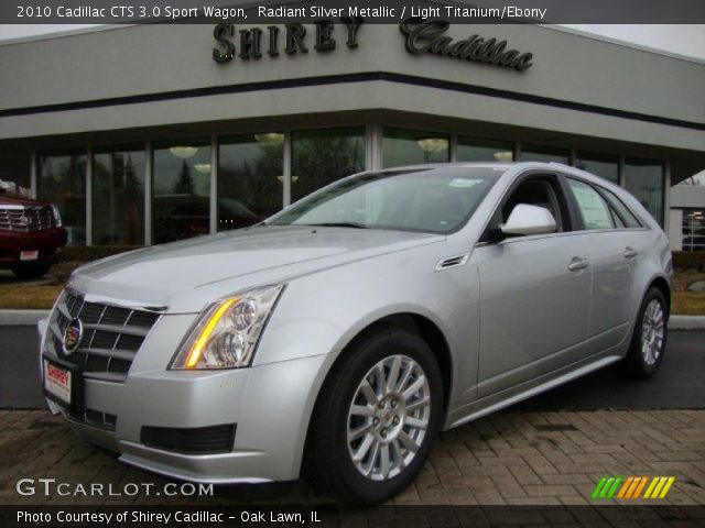 2010 Cadillac CTS 3.0 Sport Wagon in Radiant Silver Metallic