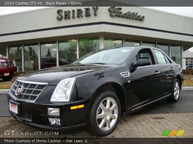 2010 Cadillac STS V6 in Black Raven