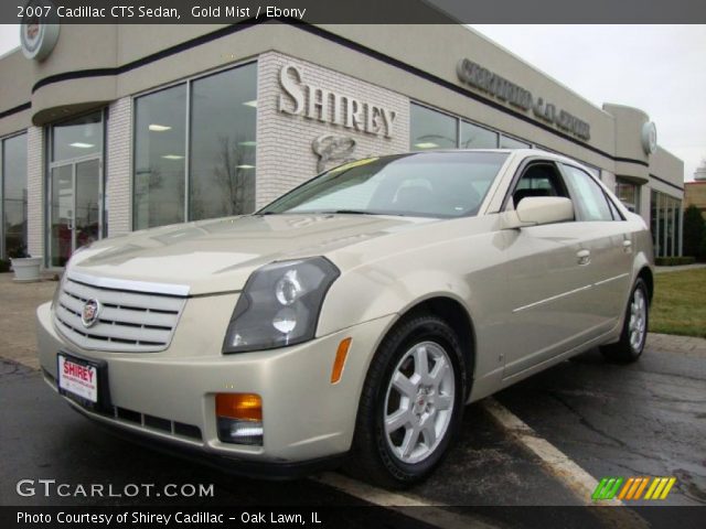 2007 Cadillac CTS Sedan in Gold Mist