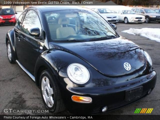 1999 Volkswagen New Beetle GLS TDI Coupe in Black