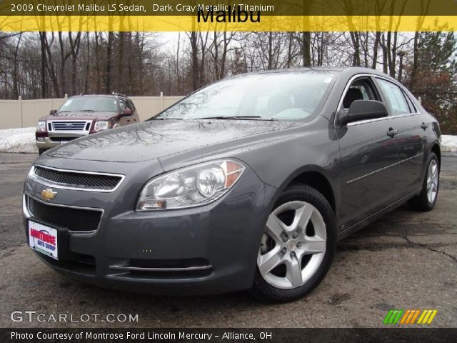 2009 Chevrolet Malibu LS Sedan in Dark Gray Metallic