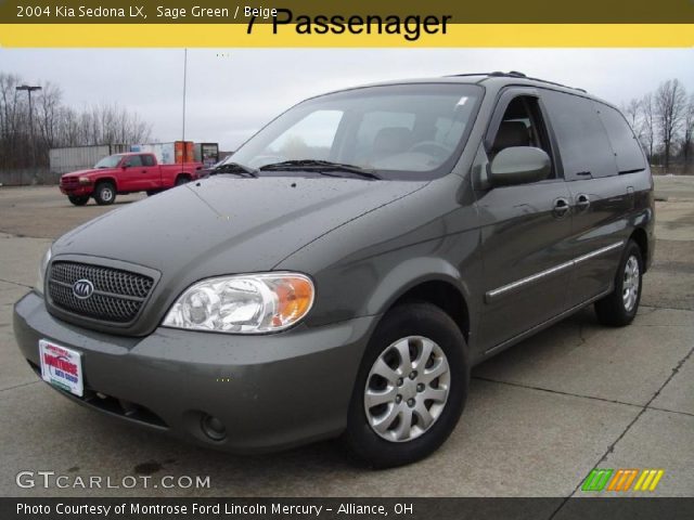 2004 Kia Sedona LX in Sage Green