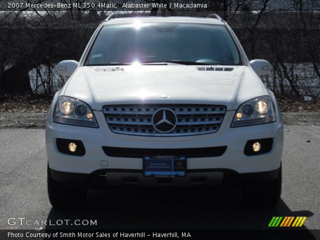 2007 Mercedes-Benz ML 350 4Matic in Alabaster White