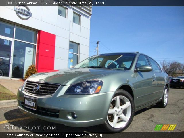 2006 Nissan Altima 3.5 SE in Mystic Emerald Metallic