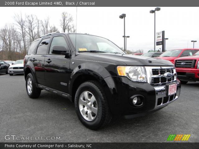 2008 Ford Escape Limited 4WD in Black