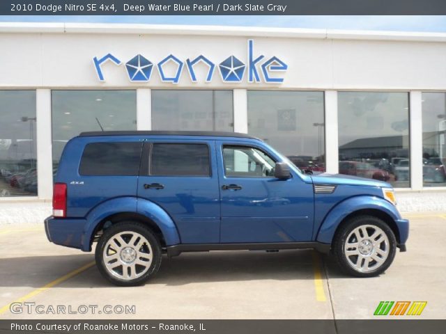 2010 Dodge Nitro SE 4x4 in Deep Water Blue Pearl