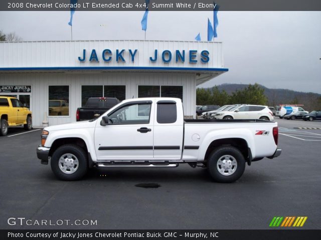 2008 Chevrolet Colorado LT Extended Cab 4x4 in Summit White