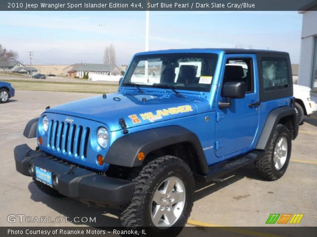 2010 Jeep Wrangler Sport Islander Edition 4x4 in Surf Blue Pearl