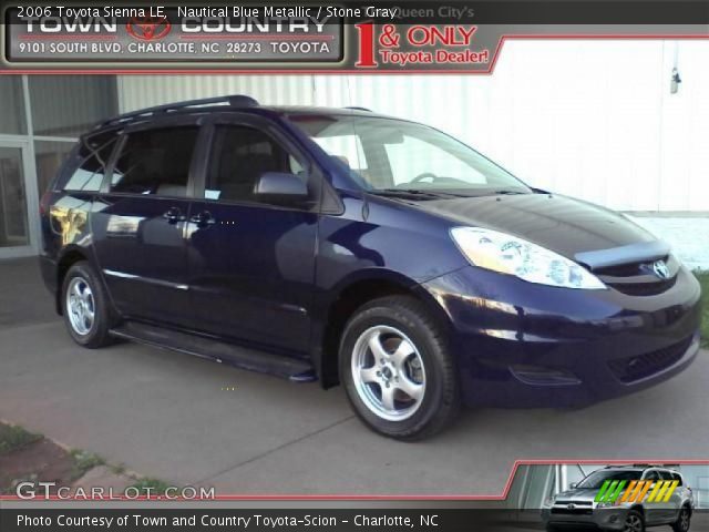 2006 Toyota Sienna LE in Nautical Blue Metallic