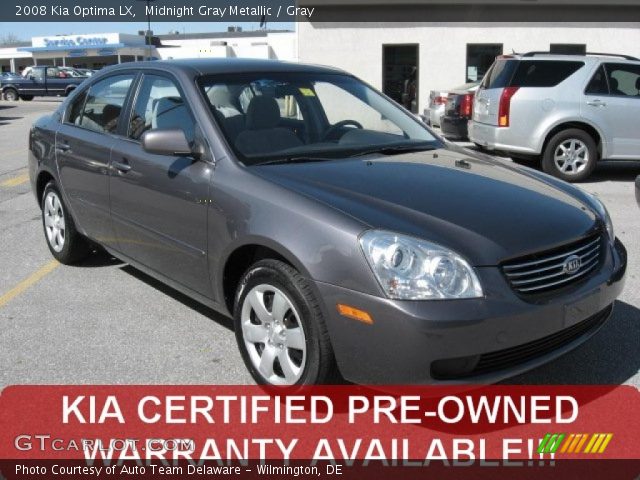 2008 Kia Optima LX in Midnight Gray Metallic