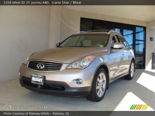 2008 Infiniti EX 35 Journey AWD in Scarlet Silver