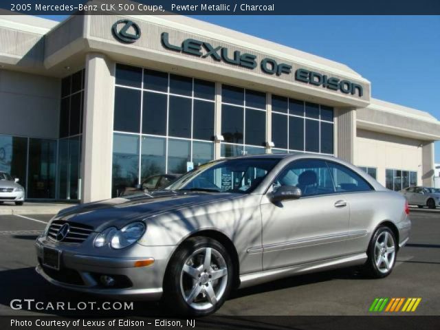 2005 Mercedes-Benz CLK 500 Coupe in Pewter Metallic