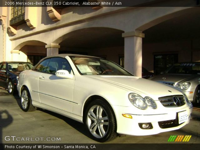 2006 Mercedes-Benz CLK 350 Cabriolet in Alabaster White