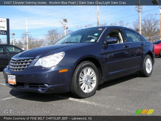 2007 Chrysler Sebring Sedan in Modern Blue Pearl