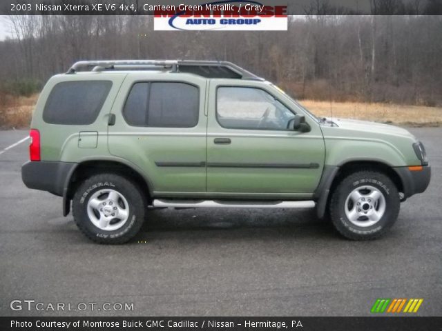 2003 Nissan Xterra XE V6 4x4 in Canteen Green Metallic