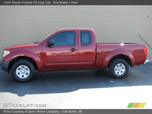 2006 Nissan Frontier XE King Cab in Red Brawn