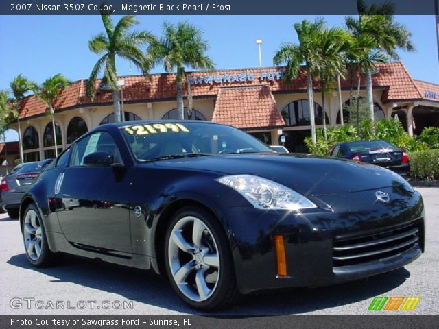 2007 Nissan 350Z Coupe in Magnetic Black Pearl