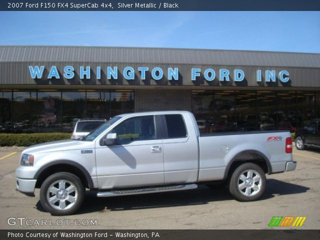 2007 Ford F150 FX4 SuperCab 4x4 in Silver Metallic