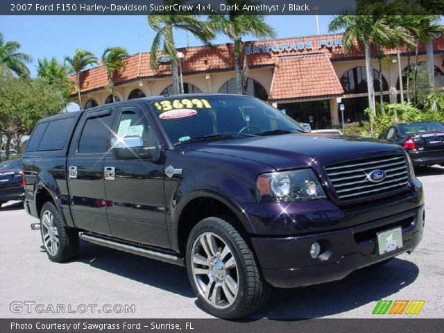 2007 Ford F150 Harley-Davidson SuperCrew 4x4 in Dark Amethyst