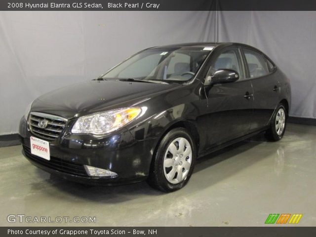 2008 Hyundai Elantra GLS Sedan in Black Pearl