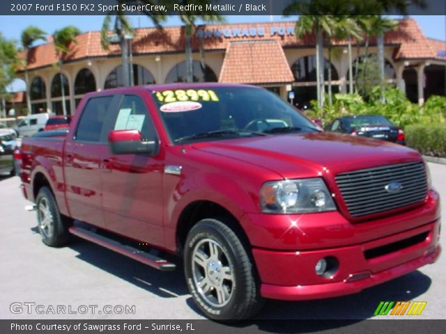 2007 Ford F150 FX2 Sport SuperCrew in Redfire Metallic