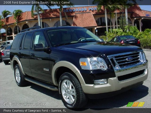 2008 Ford Explorer Eddie Bauer in Black