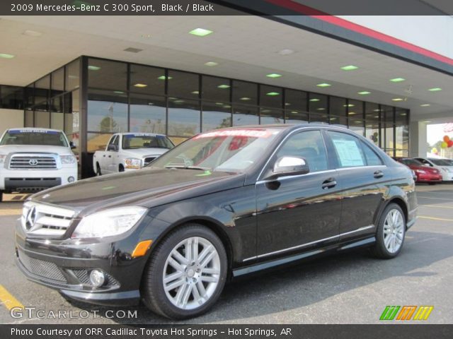 2009 Mercedes-Benz C 300 Sport in Black