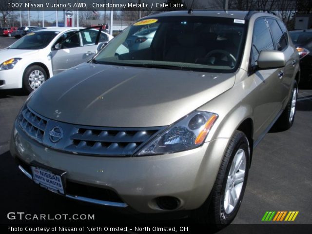 2007 Nissan Murano S AWD in Chardonnay Metallic