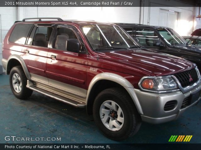 2001 Mitsubishi Montero Sport XLS 4x4 in Cambridge Red Pearl