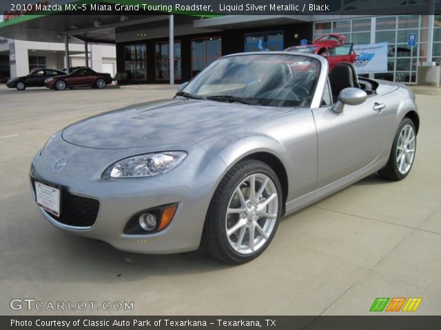 2010 Mazda MX-5 Miata Grand Touring Roadster in Liquid Silver Metallic