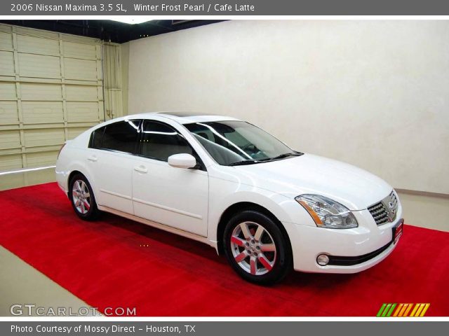 2006 Nissan Maxima 3.5 SL in Winter Frost Pearl