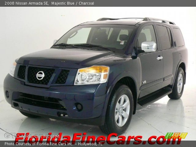 2008 Nissan Armada SE in Majestic Blue