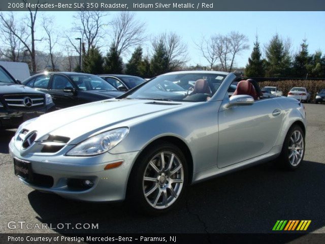 2008 Mercedes-Benz SLK 350 Roadster in Iridium Silver Metallic