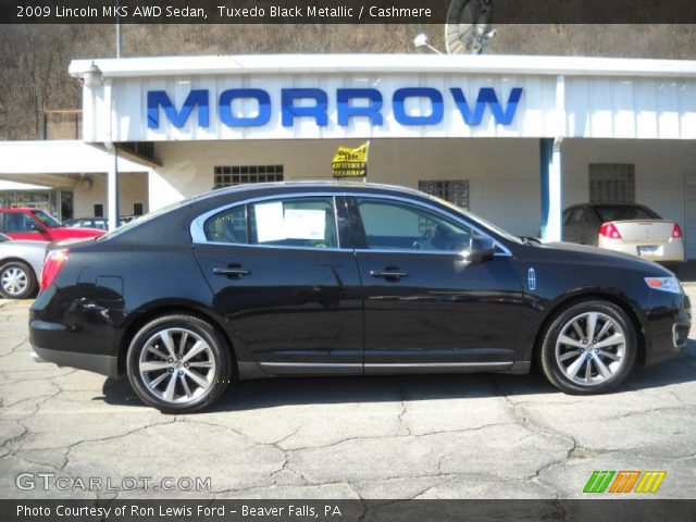 2009 Lincoln MKS AWD Sedan in Tuxedo Black Metallic