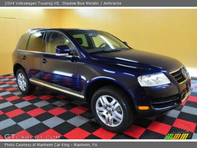 2004 Volkswagen Touareg V8 in Shadow Blue Metallic