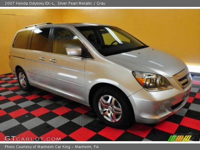 2007 Honda Odyssey EX-L in Silver Pearl Metallic