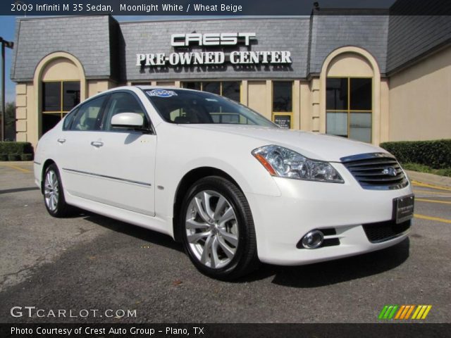 2009 Infiniti M 35 Sedan in Moonlight White