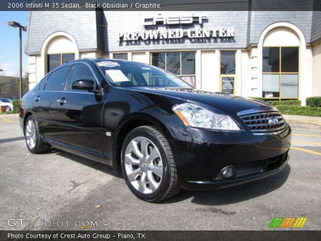 2006 Infiniti M 35 Sedan in Black Obsidian