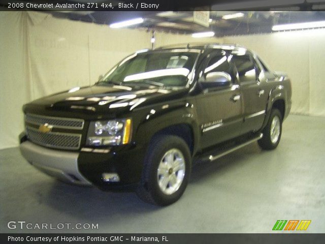 2008 Chevrolet Avalanche Z71 4x4 in Black