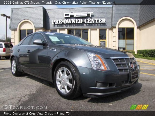 2008 Cadillac CTS Sedan in Thunder Gray Chromaflair