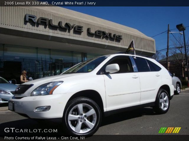 2006 Lexus RX 330 AWD in Crystal White Pearl