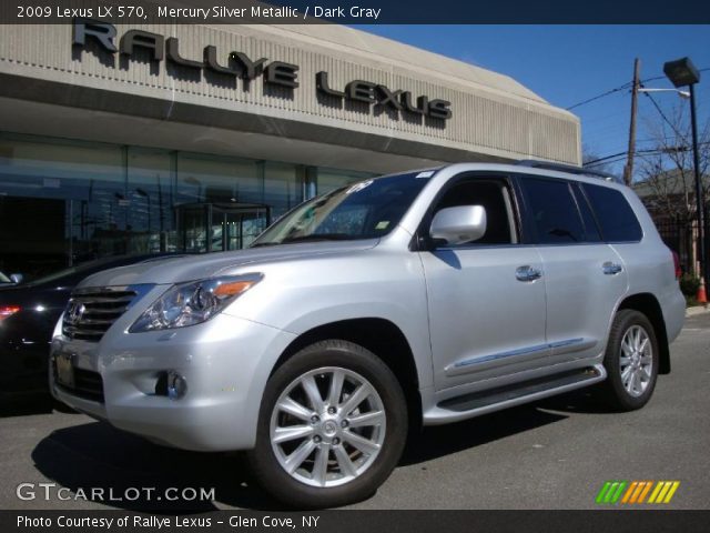 2009 Lexus LX 570 in Mercury Silver Metallic