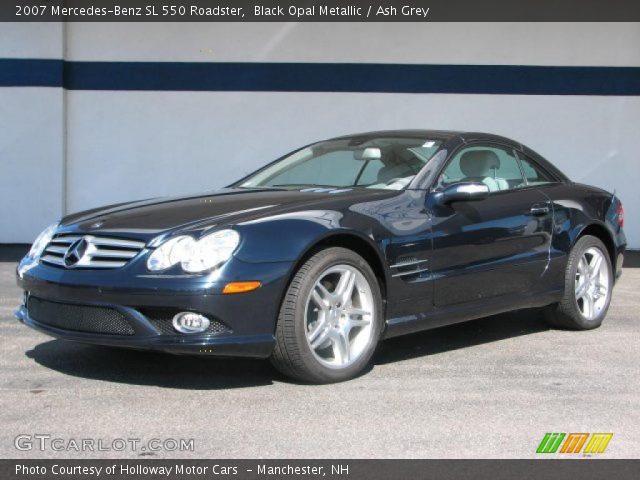 2007 Mercedes-Benz SL 550 Roadster in Black Opal Metallic