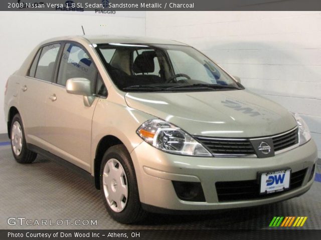 2008 Nissan Versa 1.8 SL Sedan in Sandstone Metallic