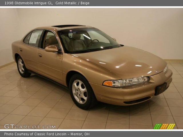 1998 Oldsmobile Intrigue GL in Gold Metallic